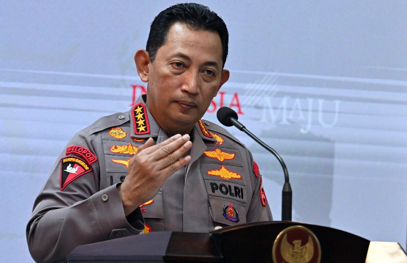 Kapolri Listyo Sigit Prabowo. Dok: Eranasional/HO ***.