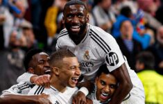 Kylian Mbappe saat sukses menciptakan hattrick di laga Madrid vs City di leg kedua babak playoff 16 besar Liga Champions 2024/2025, berakhir dengan skor 3-1 untuk kemenangan Los Blancos. Dok: Eranasional/HO X/Real Madrid.